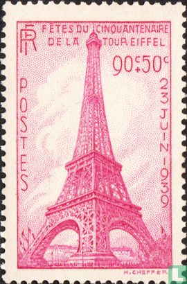 Eiffel Tower 50 years