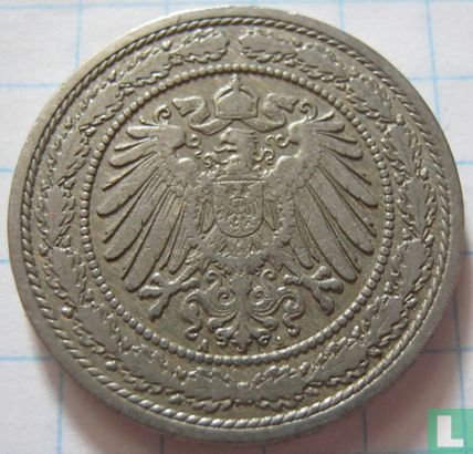 Duitse Rijk 20 pfennig 1890 (A) - Afbeelding 2