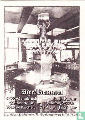 Bier-Brunnen - J. Borger