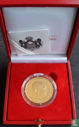 Monaco 100 euro 2003 (PROOF) "80th Anniversary of prince Rainier III" - Afbeelding 3