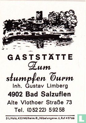 Zum stupfen Turm - Gustav Limberg