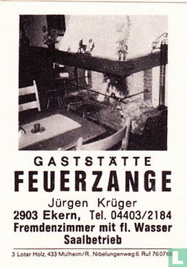 Gaststätte Feuerzange - Jürgen Krüger