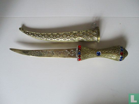 Messing briefopener - oosters - Image 2