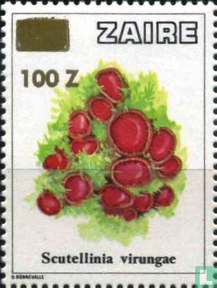 Various stamps with overprint