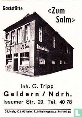Gaststätte "Zum Salm" - G. Tripp
