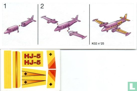 Vliegtuig (roze) - Afbeelding 3