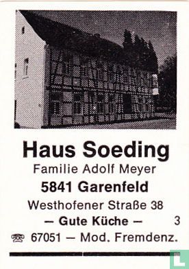 Haus Soeding - Adolf Meyer