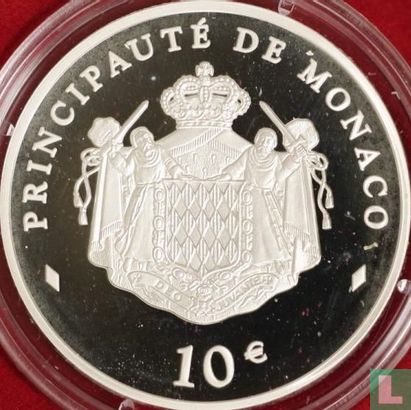 Monaco 10 euro 2003 (PROOF) "Rainier and Prince Albert" - Afbeelding 2