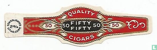50 Fifty Fifty 50 Quality Cigars - 50 - 50 - Afbeelding 1