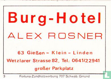Burg-Hotel - Alex Rosner