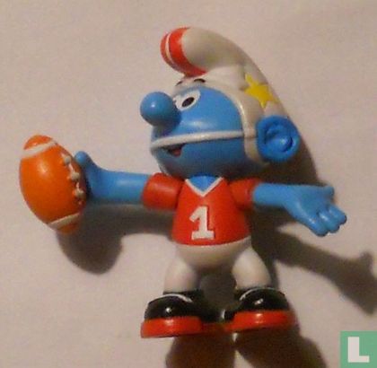 American Football Smurf - Image 1