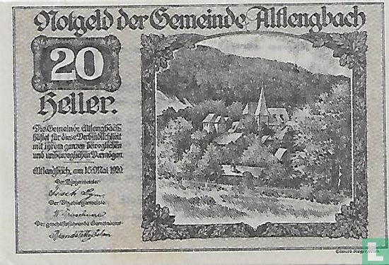 Altlengbach 20 Heller 1920 - Image 1