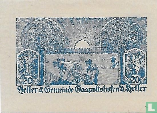 Gaspoltshofen 20 Heller 1920 - Image 1