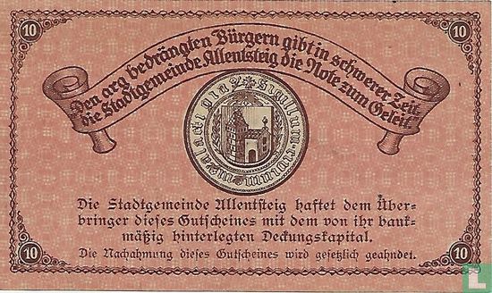 Allensteig 10 Heller 1920 - Image 2