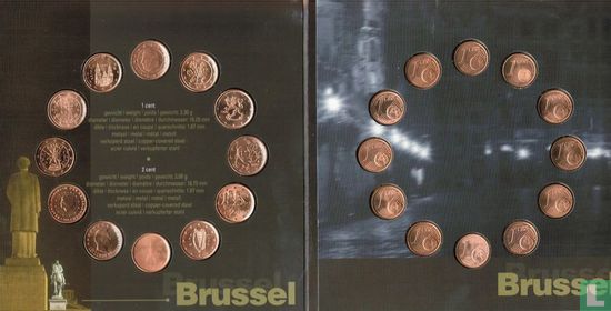 België combinatie set 2002 "Brussel" - Afbeelding 3