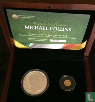 Ierland jaarset 2012 (PROOF) "90th anniversary Death of Michael Collins" - Afbeelding 2