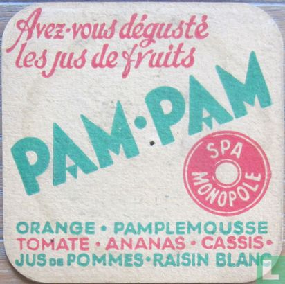 Jus de fruits PAM•PAM / Avez-vous dégusté les jus de fruits PAM•PAM Spa Monopole  - Afbeelding 2