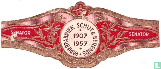 1907 1957 Papierfabriek Schut & Berends - Senator - Senator - Bild 1