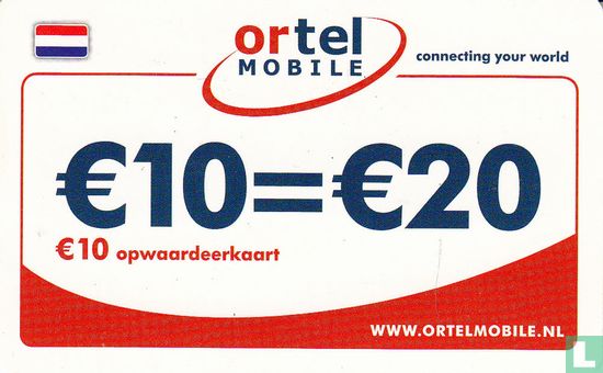 Ortel mobile € 10 = € 20 opwaardeerkaart  - Image 1