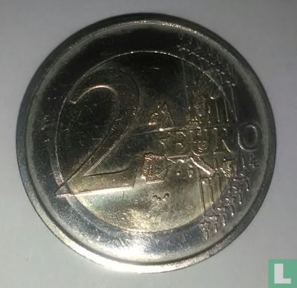 Belgium 2 euro 2005 (misstrike) "Belgian - Luxembourg Economic Union" - Image 2