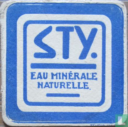 Eau minerale naturelle Sty