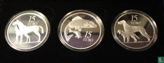 Ireland combination set 2015 (PROOF) "Classic Irish coin designs" - Image 2