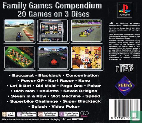 Family Games Compendium - 20 Games - Afbeelding 2