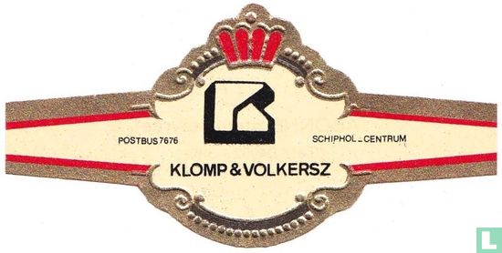 K Klomp & Volkersz - Postbus 7676 - Schiphol-Centrum - Afbeelding 1