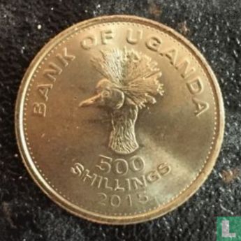 Uganda 500 shillings 2015 - Image 1