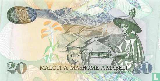 Lesotho 20 Maloti - Image 2
