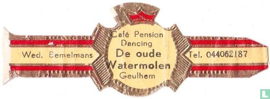 Café Pension Dancing De oude Watermolen Geulhem - Wed. Eemelmans - Tel. 044062187 - Afbeelding 1