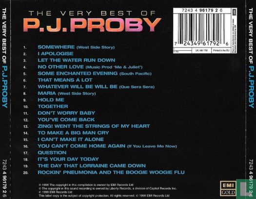 The Very Best of P.J. Proby - Afbeelding 2