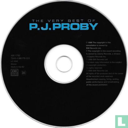 The Very Best of P.J. Proby - Afbeelding 3