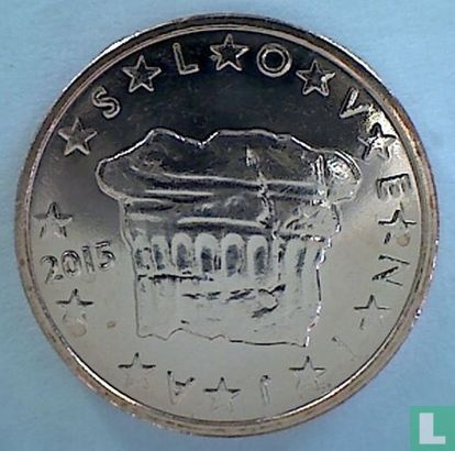 Slovénie 2 cent 2015 - Image 1