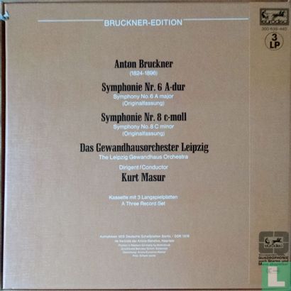 Bruckner: Die Symphonien Nr. 6 A-dur, Nr. 8 c-moll - Image 2