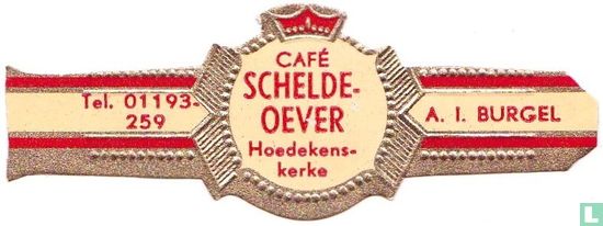 Café Schelde-Oever Hoedekenskerke - Tel. 01193-259 - A.I. Burgel - Afbeelding 1