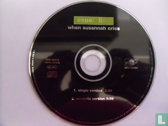 When Susannah Cries - Afbeelding 3