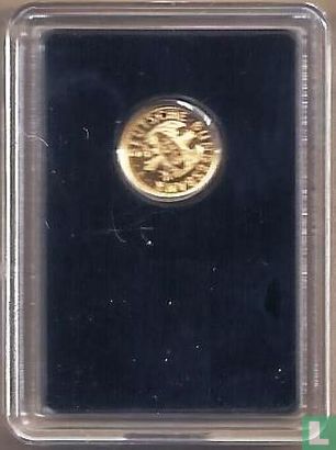 Germany 1 mark 2001 (gold) - Image 2