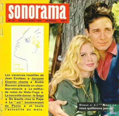 Sonorama N° 10 - Juillet-Aout 1959 - Afbeelding 1