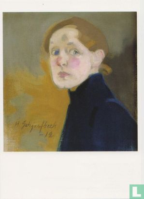 Selbstbildnis/Självporträtt, 1912 - Afbeelding 1