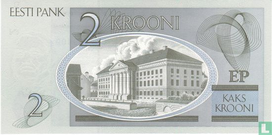 Estland 2 Krooni 2007 - Afbeelding 2