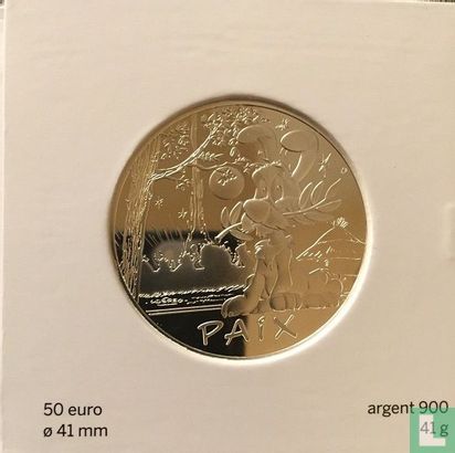 Frankrijk 50 euro 2015 "De vrede, Idéfix" - Afbeelding 2