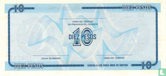 Kuba 10 Pesos - Bild 2
