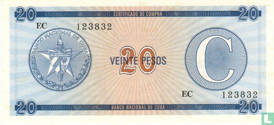 Cuba 20 Pesos - Afbeelding 1