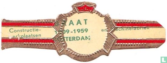 Braat 1909-1959 Rotterdam - Constructie-werkplaatsen - en Machinefabriek - Afbeelding 1