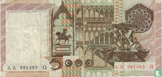 Italien 5000 lira - Bild 2