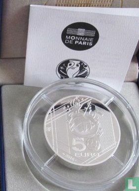 France 50 euro 2016 (PROOF - silver) "European football championship" - Image 3