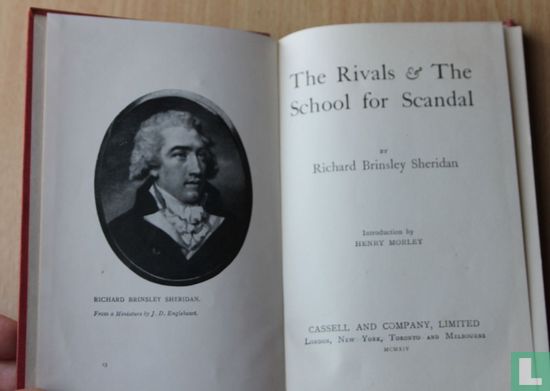 The Rivals and The school for Scandal - Image 3