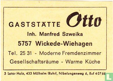 Gaststätte Otto - Manfred Szwelka