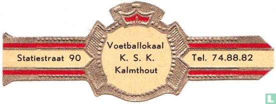 Voetballokaal K.S.K. Kalmthout - Statiestraat 90 - Tel. 74.88.82 - Afbeelding 1